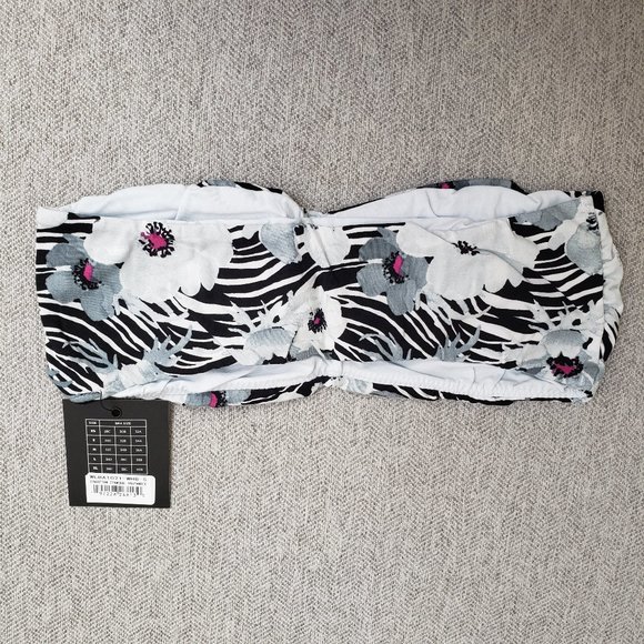 Ethika White Daisy Bandeau Modal - Picture 2 of 5